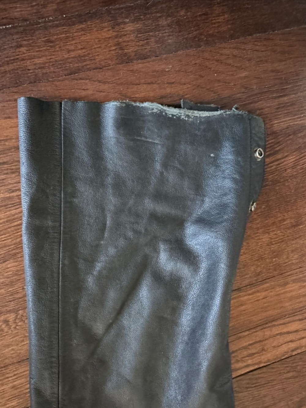 Harley-Davidson Black Leather Riding Jacket Panel - Picture 8 of 16